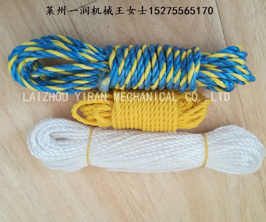 一润机械供应圆丝扁丝棉麻线绳烫金纸等一体式制绳机