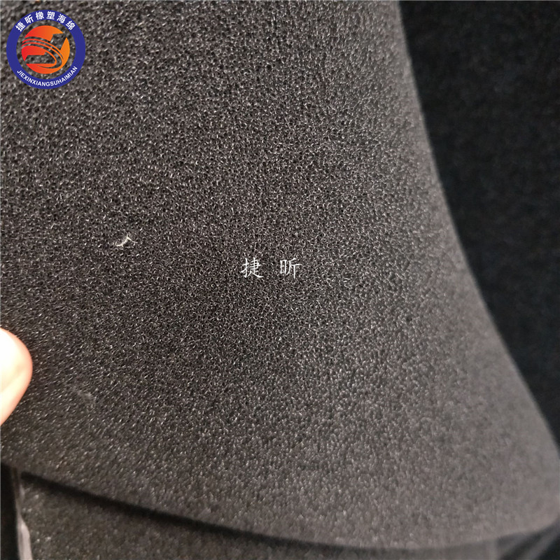 批发 40ppi细孔机箱机柜防尘海绵网 10mm黑色耐撕除尘绵网