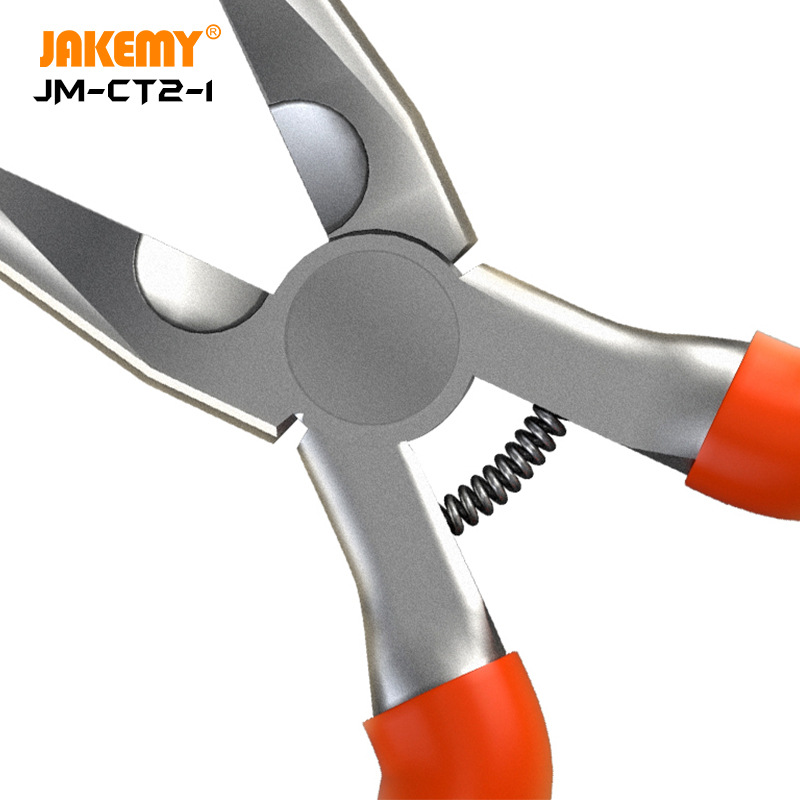 厂家直销DIY手工串珠饰品尖嘴钳 珠宝电子钳长嘴钳批发JAKEMY钳子