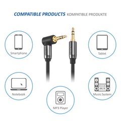 Auxiliary car audio cable, direct-to-direct audio cable, 3.5mm audio cable, speaker Bluetooth headset