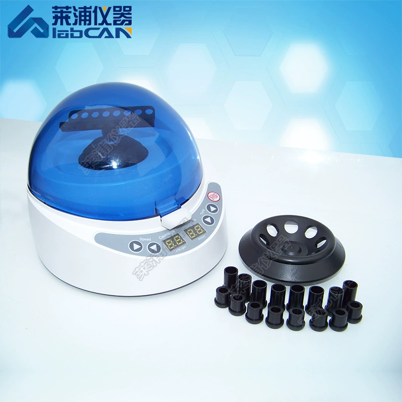 Лабораторная высокоскоростная центрифуга портативная центрифуга мини-Центрифуга Лабораторное небольшое центробежное оборудование с регулируемой скоростью