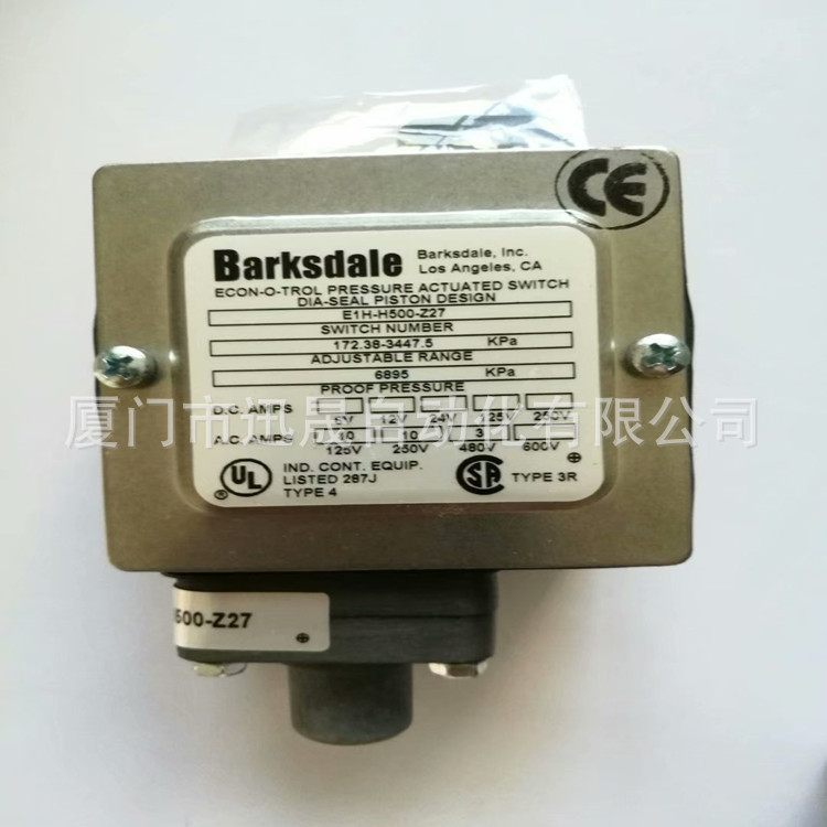 Mechanical temperature switch Barksdale bassid E1H-GH15-P4 CDPD2H-GH18SS