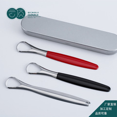 [Manufacturer wholesale] Tongue scraper stainless steel oral cleaning tongue coating can be used on both sides to clean breath tongue scraper