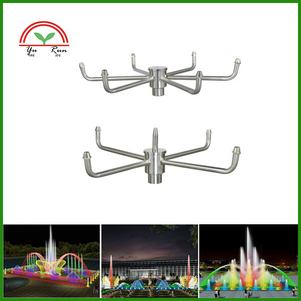 不锈钢304旋转   旋转喷泉喷头 水景景观园林