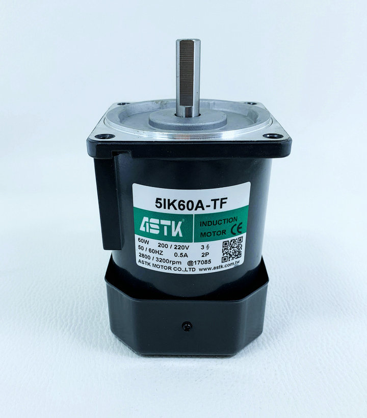 高速马达5IK60A-TF三相感应光轴海鑫ASTK牌台湾产现货一台代发