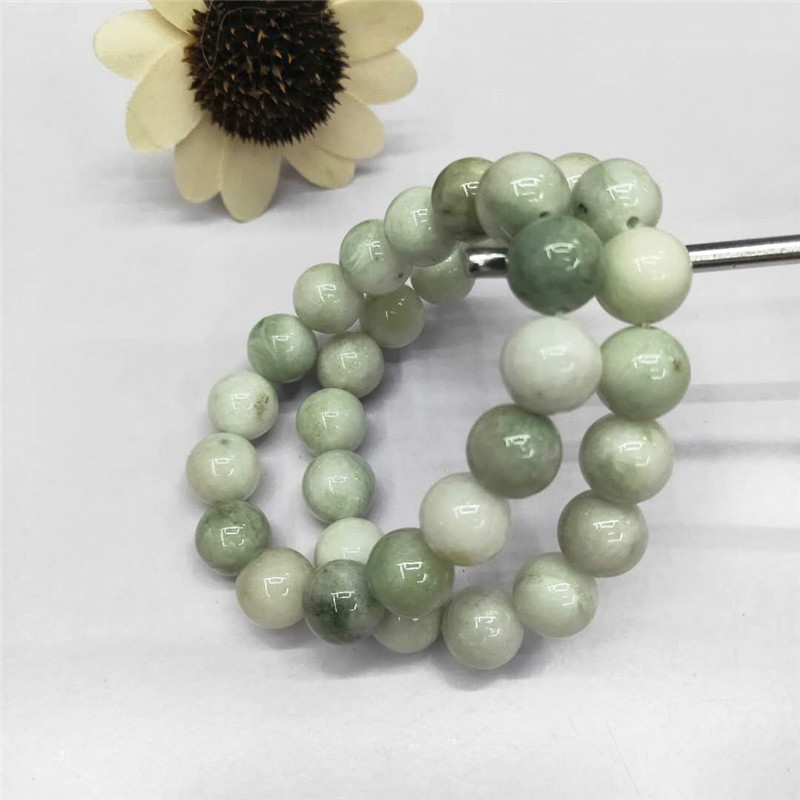 Wholesale of new trendy jewelry natural Tianqing jade bracelets, DIY beaded Maotian jade bracelets, factory direct sales detail image 6