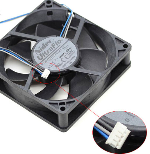 原装 NIDEC UltraFlo 9cm 投影机风扇 U92T12MGB7-52 12V 0.18