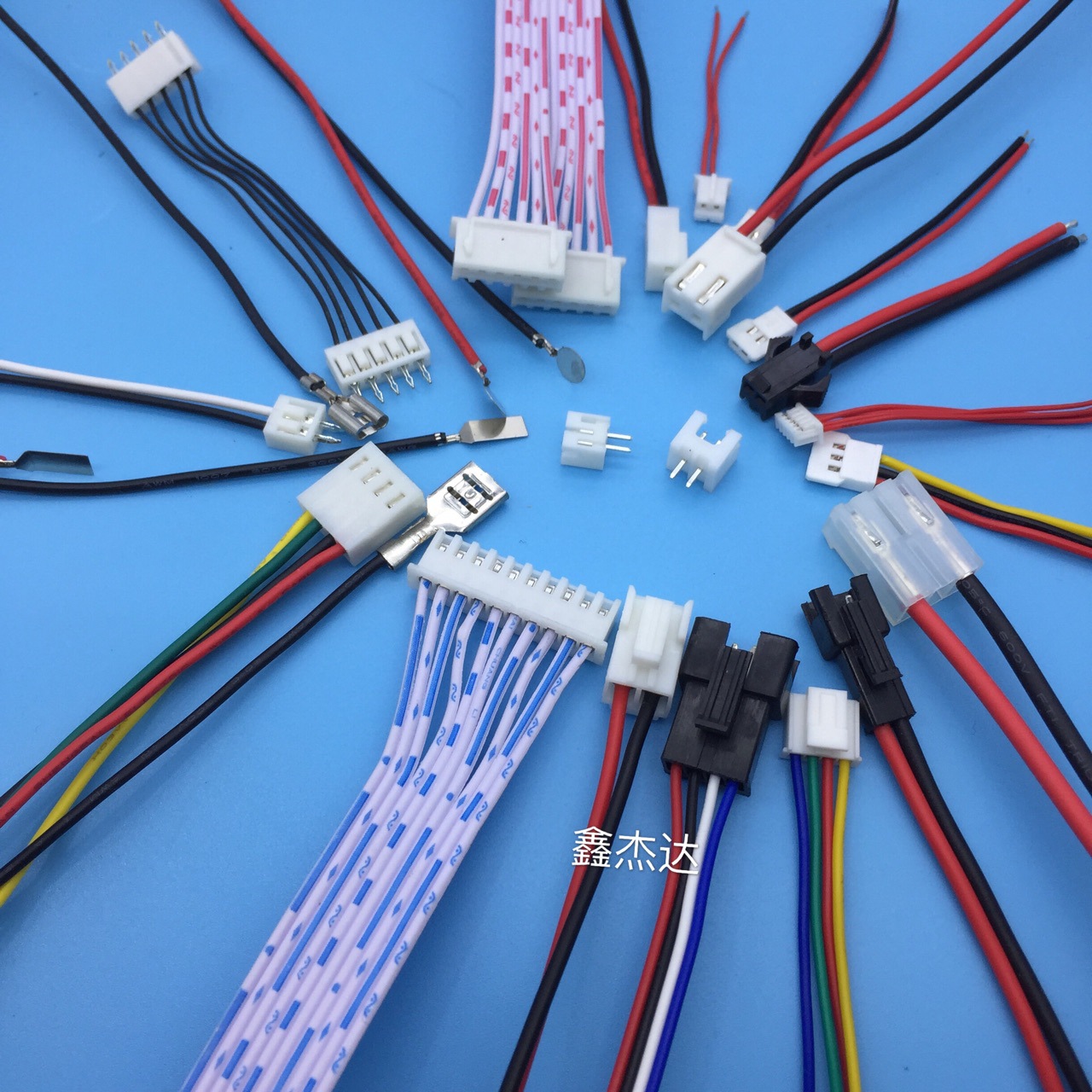 定制 各种电子端子线 峰鸣器连接线 汽车LED插头线