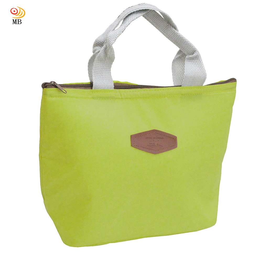 陆明纯色小型加厚饺子型饭盒保温包保冰袋保温袋(A6)批发一件代发