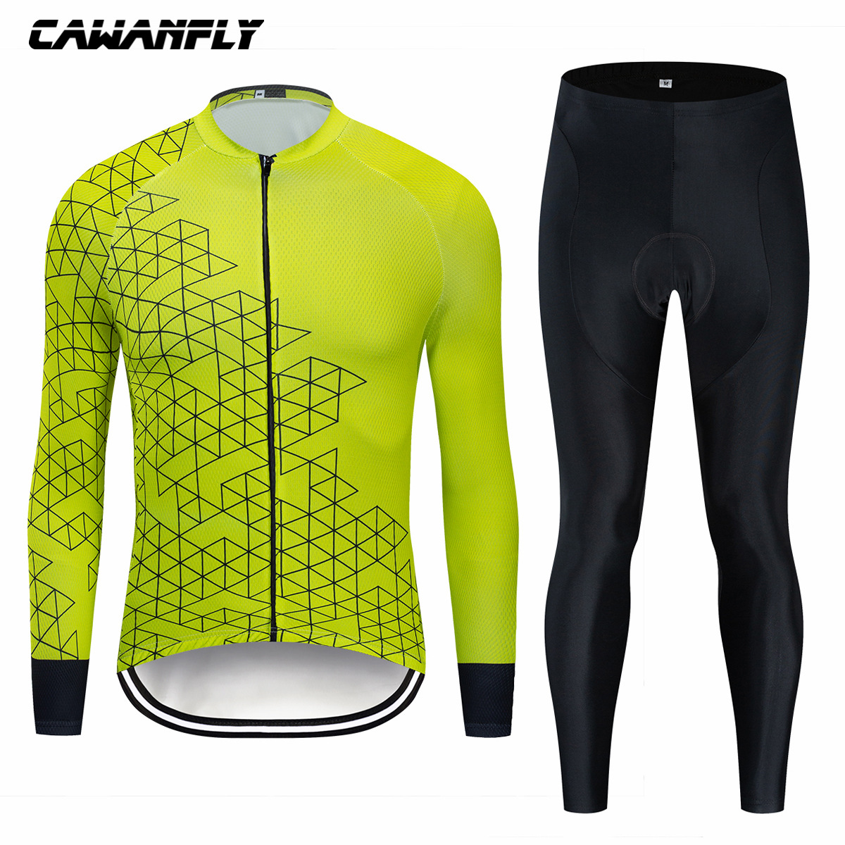 CAWANFLY骑行服薄款长袖单车服自行车服山地车服骑行服套装