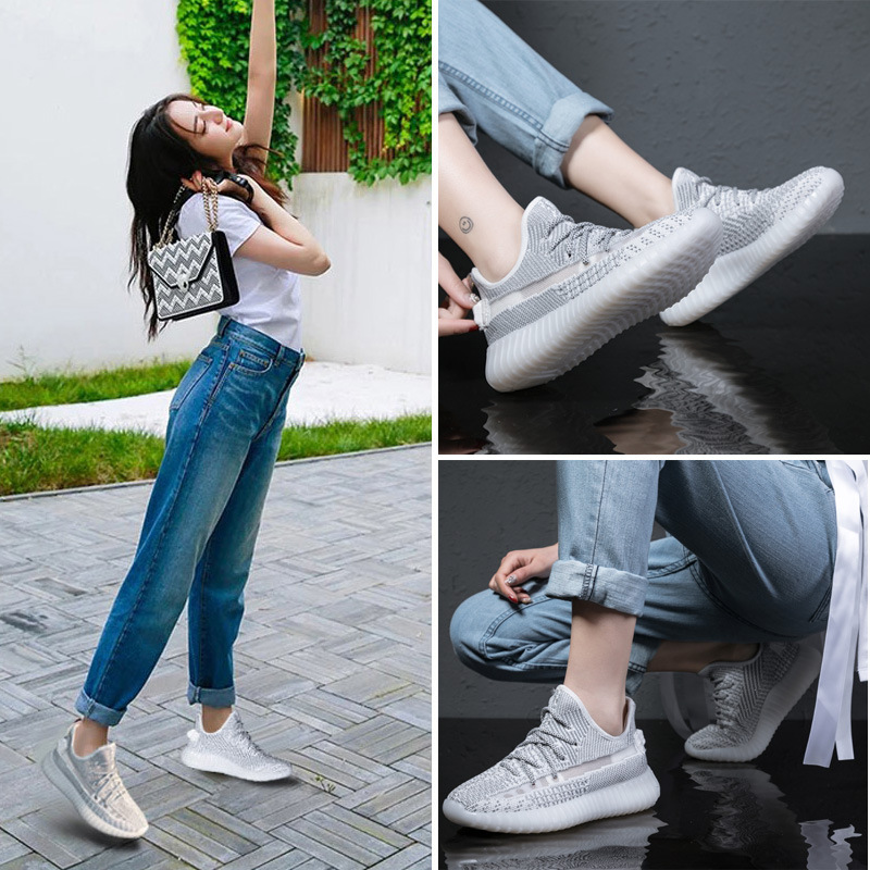 angel Sporty Casual shoes 2019 Spring new pattern Diddy ins Flat ventilation 35 Reflective Coconut 0