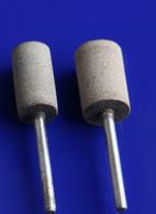 打磨头，爱乐泉牌，柄径φ3.0，圆柱型牛皮头φ10