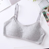 Cotton top with cups for elementary school students, bra top, shockproof tube top, colored underwear, for running, vibration