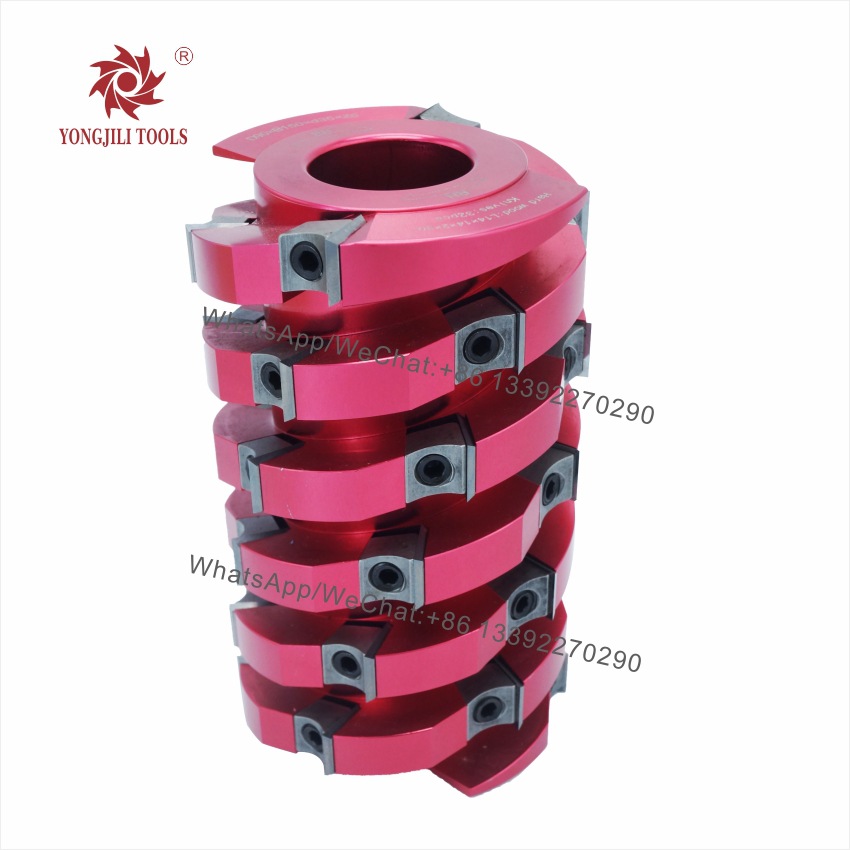 舍弃式螺旋刀310重切削铝体平口刀木工刀具14*14*2.0刀片永吉利