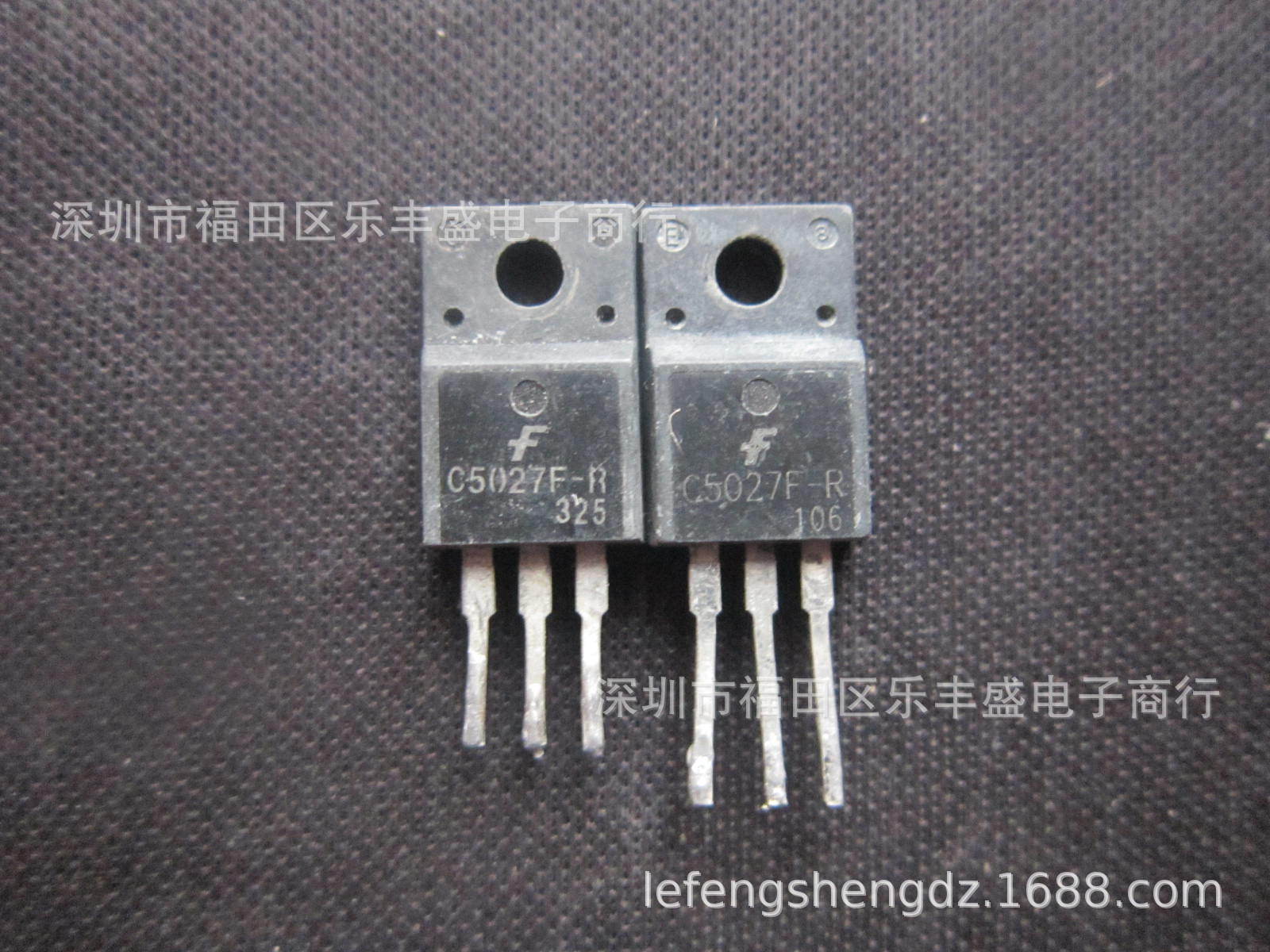C5027F-R J5027F-R 拆机仙童 TO-220F 电源开关三极管