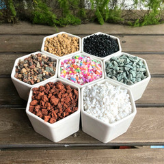 Meat potted paving stone, supply of volcanic stone nutrient soil paving medium, gardening cultivation medium peat soil