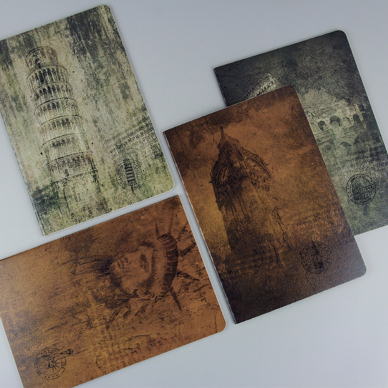 道林B5/16K全隐线装横线软抄本36页学生作业记事本痕印车线笔记本|ru