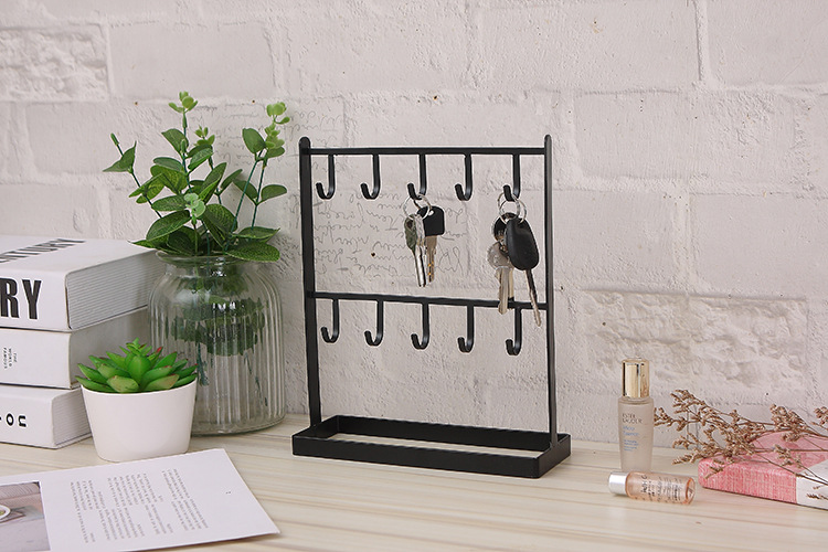 1 Piece Quantity Glam Square Metal Jewelry Rack