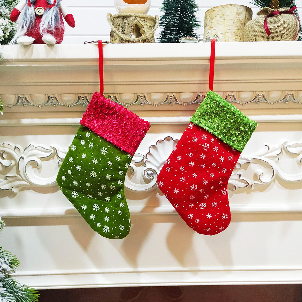 Christmas Festival Christmas Snowflake Party Gift Bags