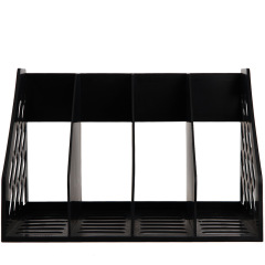 Deli 9840 four-column integrated file column four-link file rack file holder data storage basket office stationery supplies