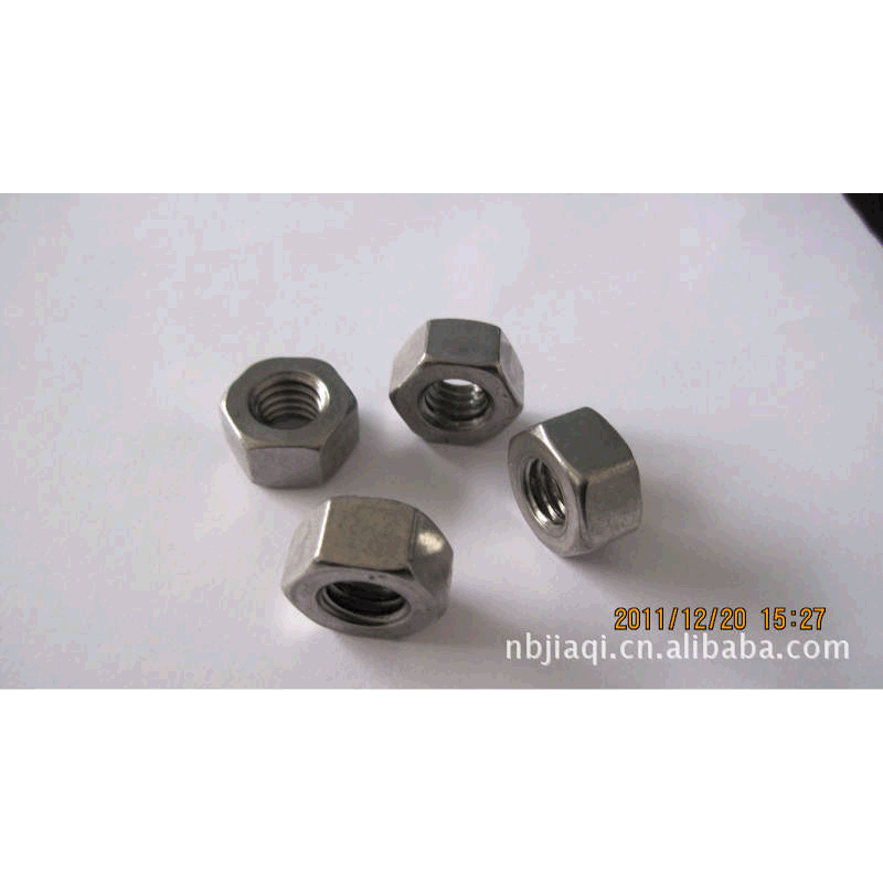 现货供应304 不锈钢 7/16-14六角重型螺母