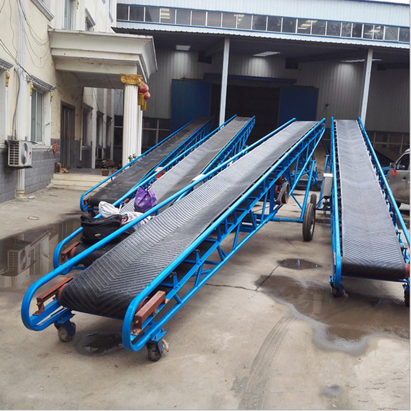 移动式皮带输送机 小型皮带输送机 升降皮带输送机 粮食皮带输送