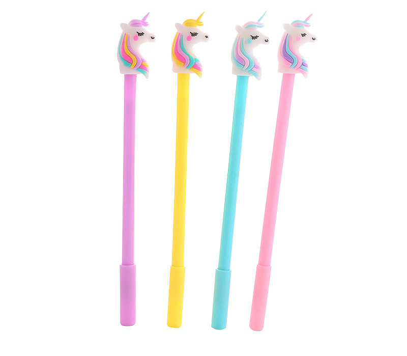 Cute Cartoon Unicorn Gel Pen Water-based Paint Pen Creative Stationery display picture 1