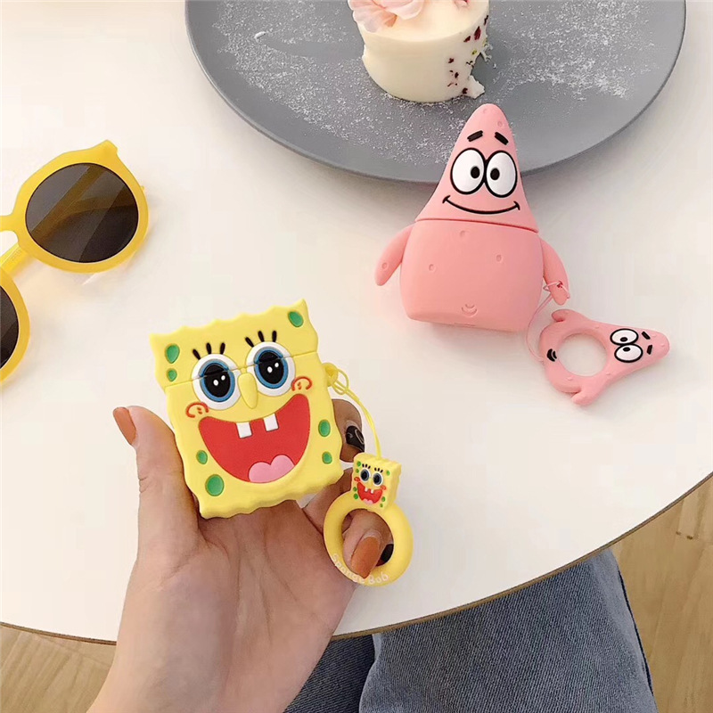 AirPods case Patrick Star Pink