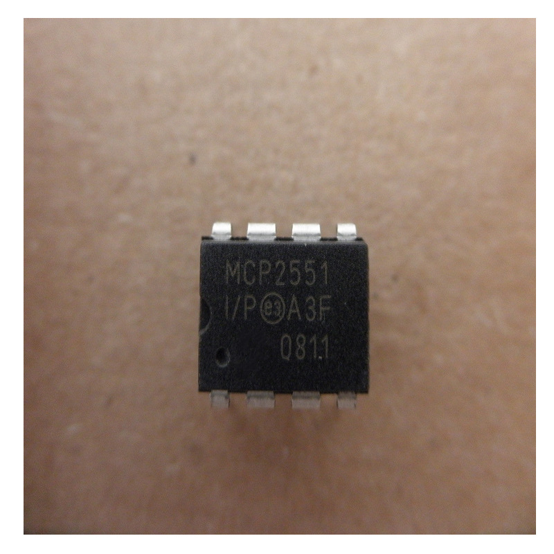 单片机微控制器 MCP2551-I/P MCP2551-E/P DIP8 MIC集成