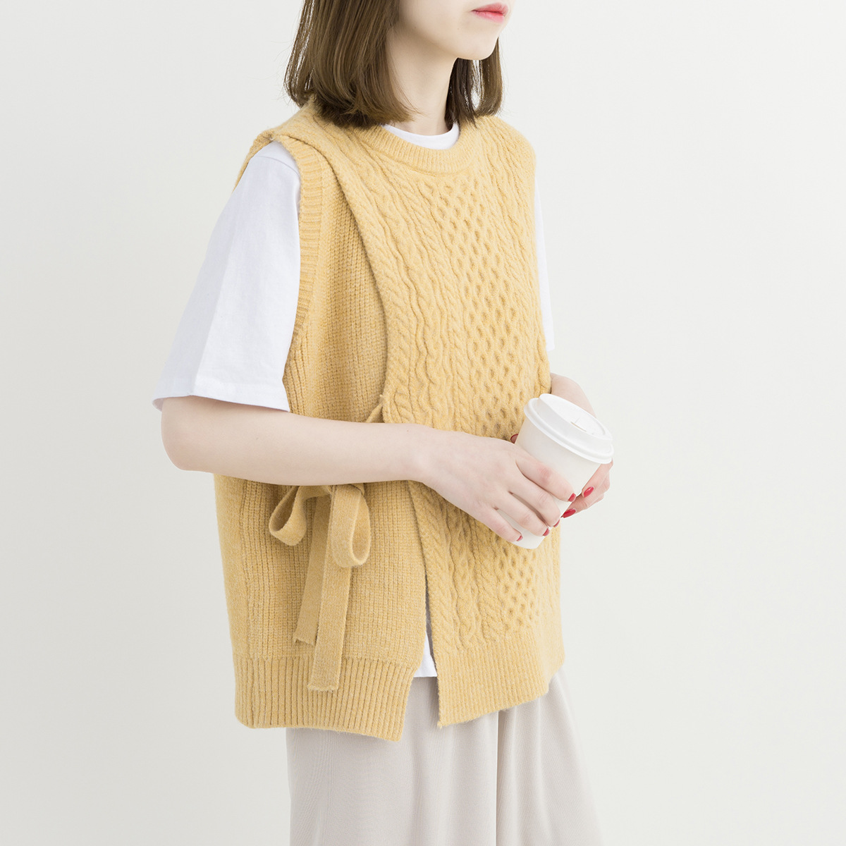 Gilet femme YI CHEN en Tricot - Ref 3316537 Image 2