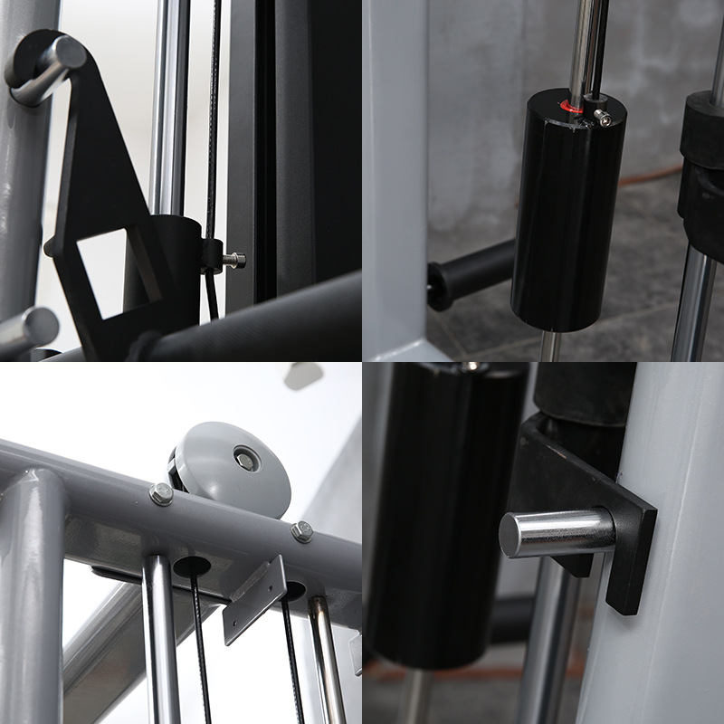 Smith máquina completa entrenador en cuclillas rack fitness hogar profesional pórtico prensa de Banco equipo de entrenamiento de fuerza