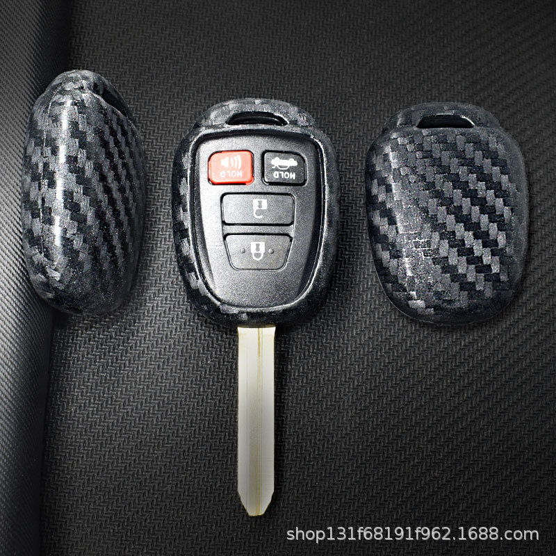 3 Car carbon fiber key cover f