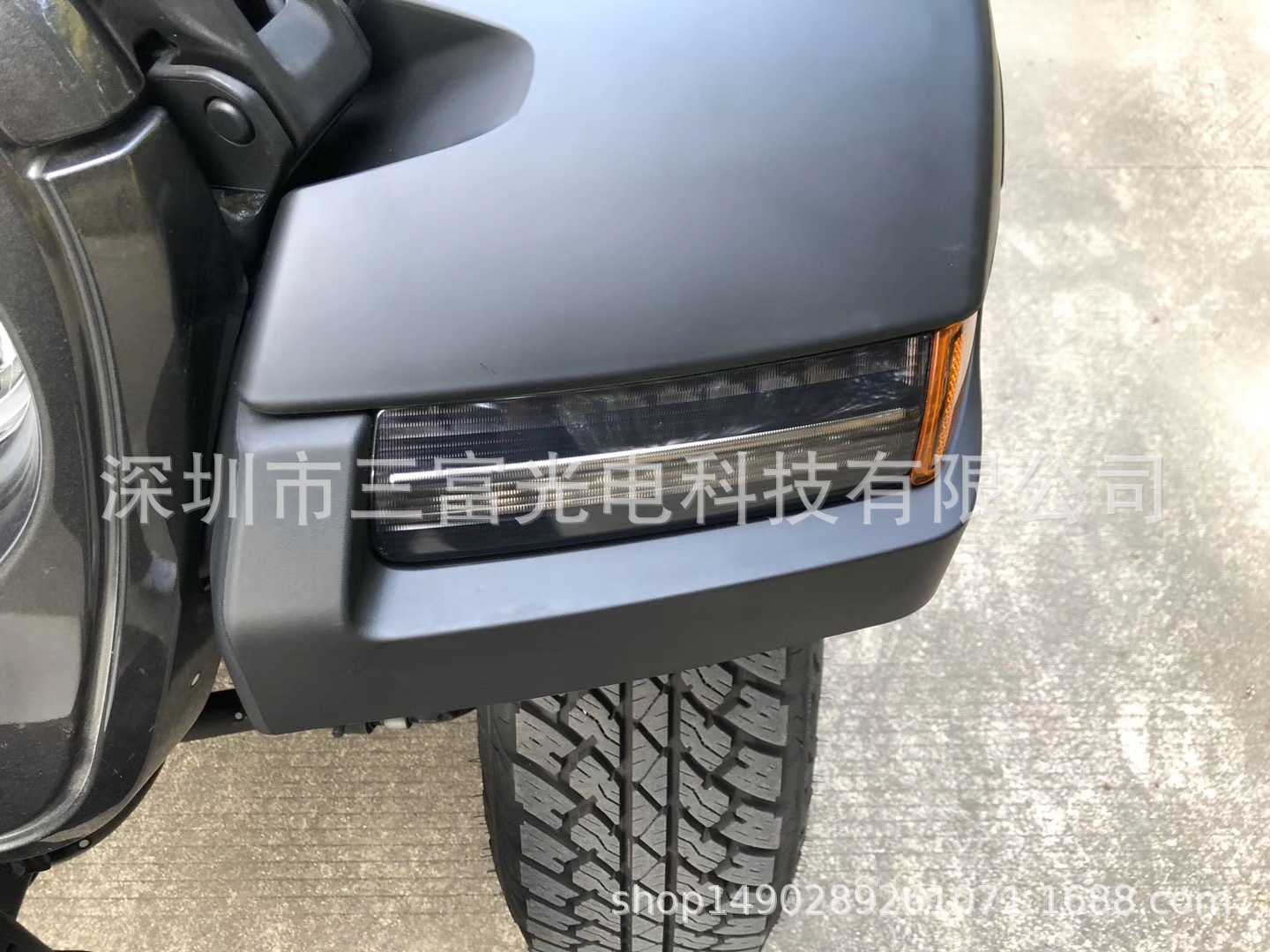 Wrangler Mud-blocking Wheel Eyebrow Original Car High-end Wheel Eyebrow 19 Types of Wrangler Heightening Styles Without Lights JL1152