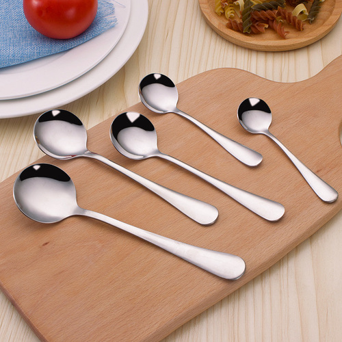 304 stainless steel spoon fork tableware restaurant household spoon western food knife fork spoon set creative gift making