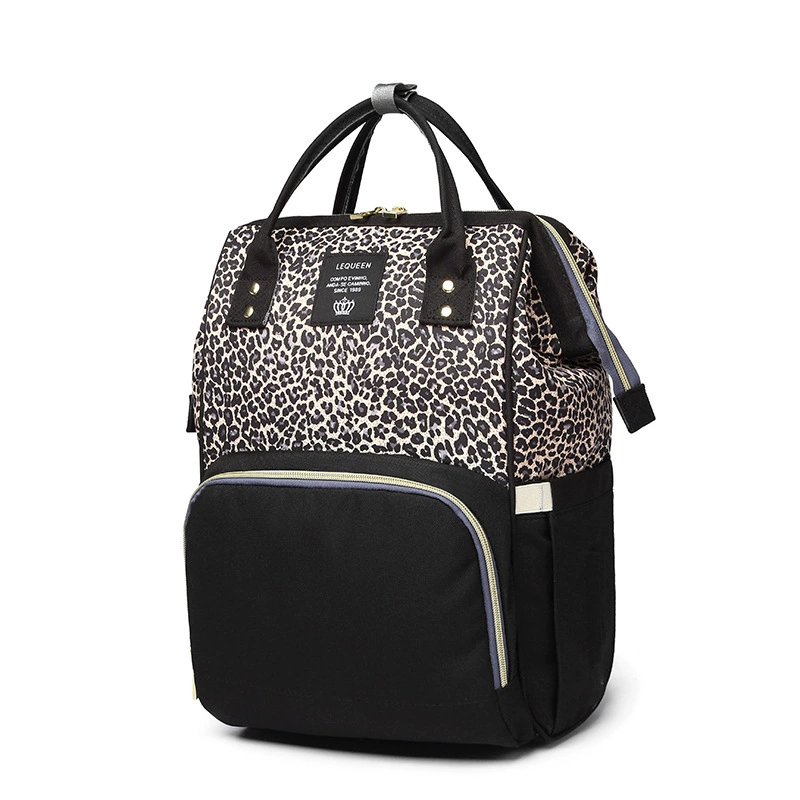 LEQUEEN Fashionable universal capacious backpack for mother and baby to go out