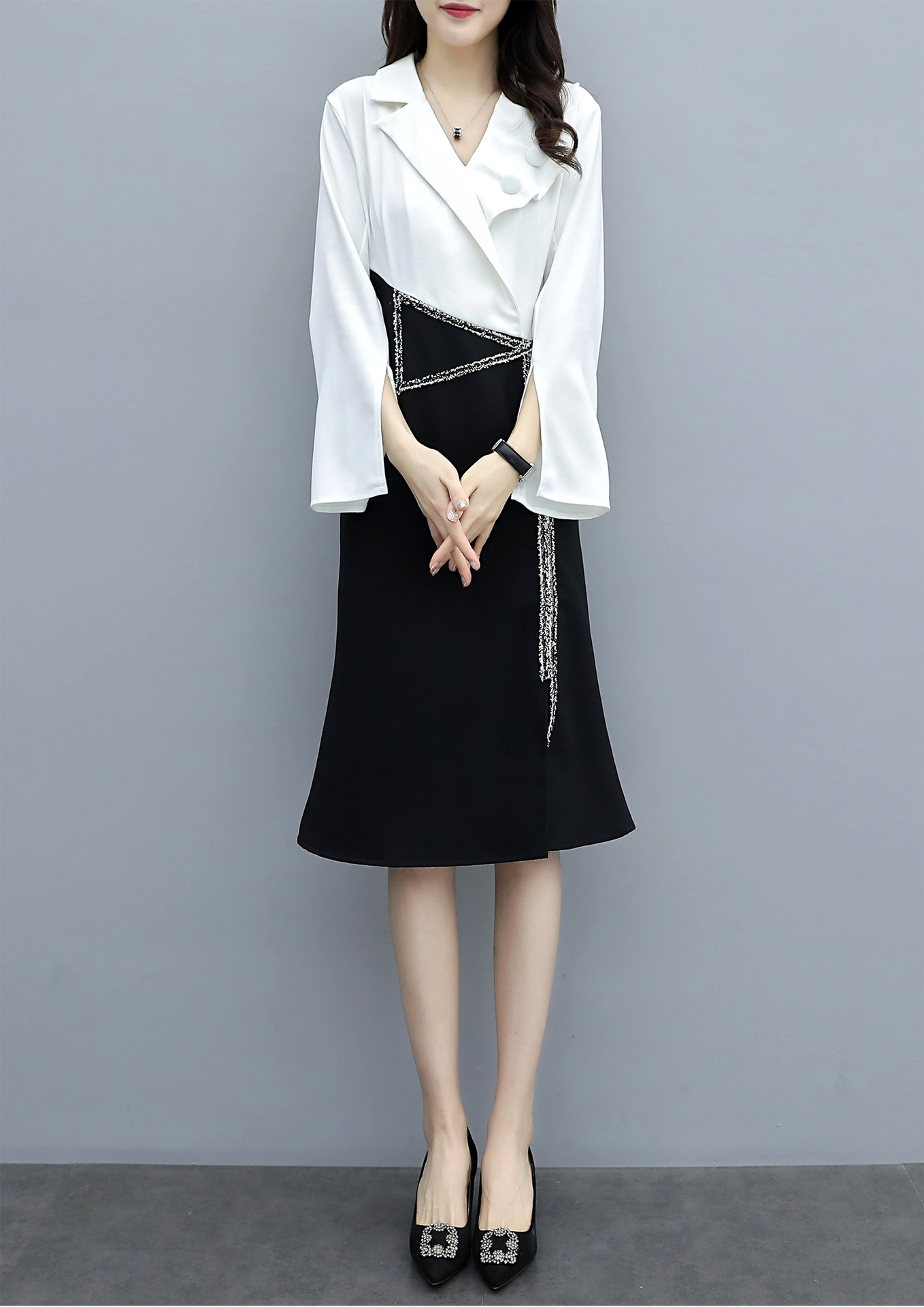 Robe femme MARQUE INDéPENDANTE en Mousseline - Ref 3327365 Image 6
