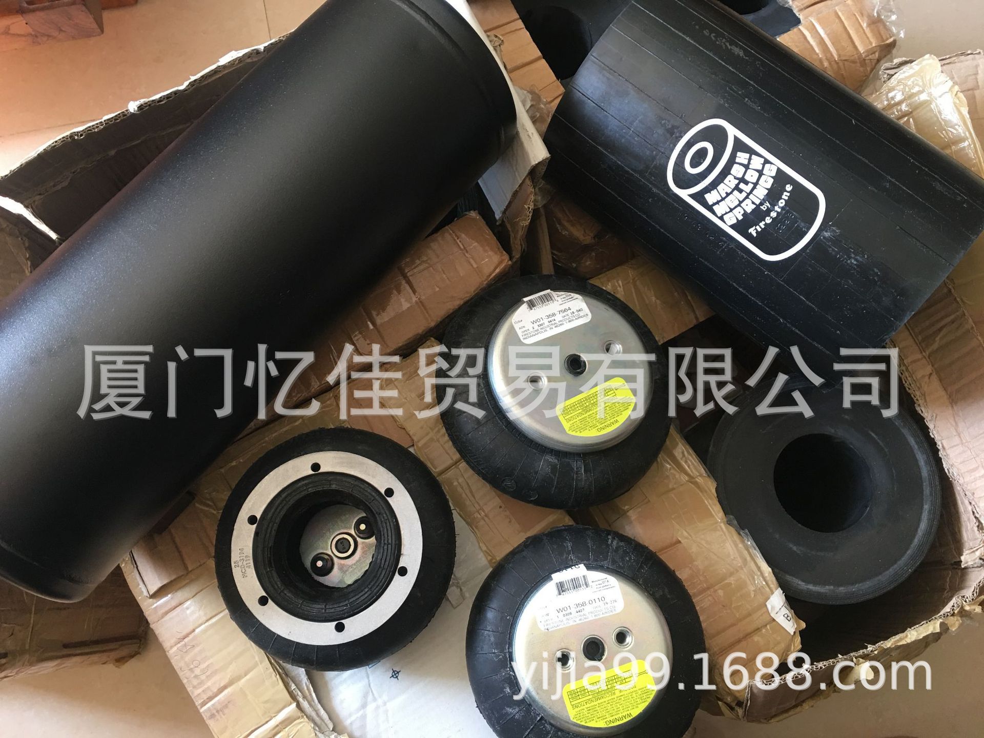 美国原装正品凡士通FIRESTONE橡胶弹簧 W22-358-0186 现货