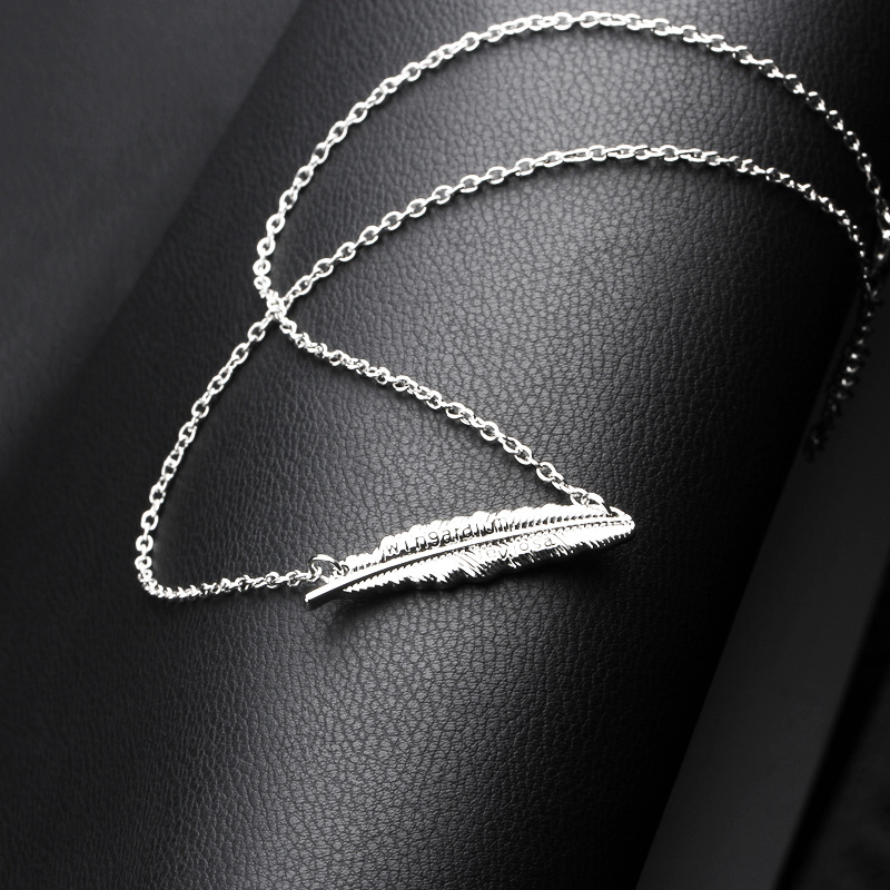 New fashion Harry Potter mantra feather necklace yiwu nihaojewelry wholesale