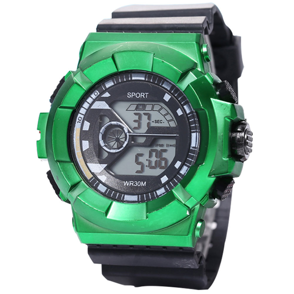 Nuevo Reloj De Moda Reloj Deportivo Impermeable Multifuncional Reloj Electrónico Led Para Estudiantes display picture 11