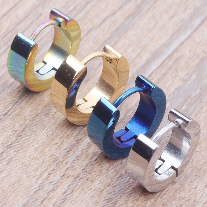 Pointed titanium steel lip stud product view