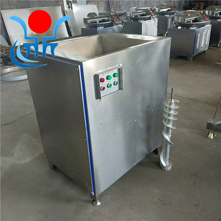 供应全自动冻鱼肉绞肉机 不锈钢羊肉绞肉机 冻肉绞肉机设备