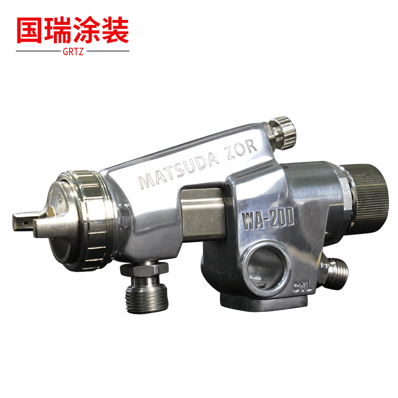 崧田佐尔WA-200喷头盔自动喷枪不锈钢喷漆枪流水线往复机喷涂喷枪
