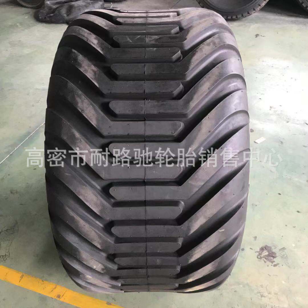 捆草机打包机轮胎500/45-22.5 600/50-22.5轮胎真空抛撒运输车胎