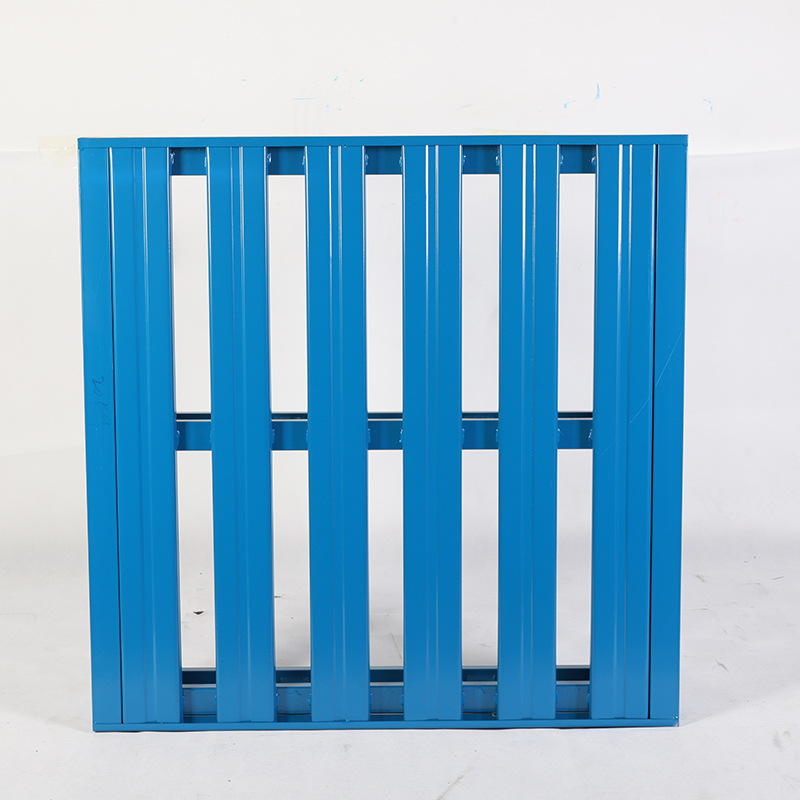 货架托盘钢制托盘花纹 铁托盘 四面物流卡板单面双面金属托盘