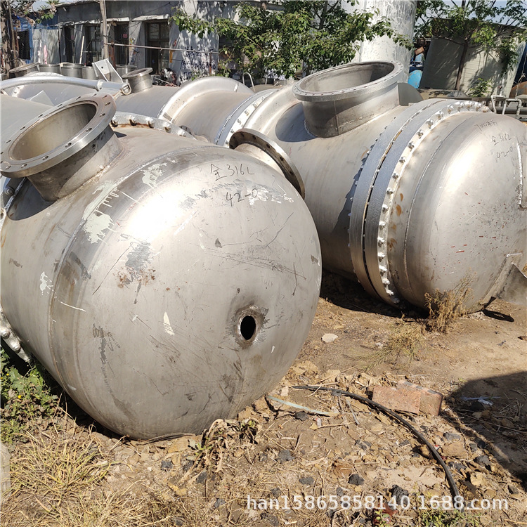 二手不锈钢列管冷凝器 20平方喷淋式冷凝器 二手冷凝器价格