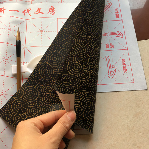 Calligraphy water writing cloth three-piece set Children's practice brush set Clear water practice thousands of times Adult beginners wholesale