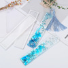 陌上花 Rectangular crystal, epoxy resin, silicone mold, Amazon