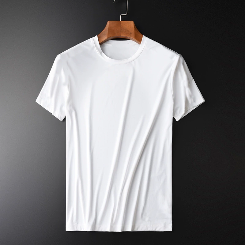 Летняя Новая мужская и женская Однотонная футболка, белая майка для пар с коротким рукавом, повседневная Универсальная футболка, производители от имени волос