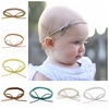 High quality nylon elastic headband, children's hairgrip with bow, European style