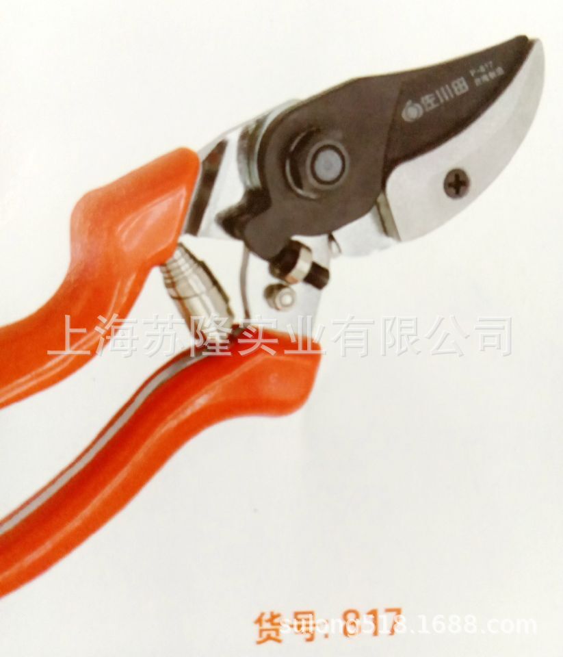 SK5钢手剪 台湾佐川田817修枝剪 园艺剪 花艺剪 园林园艺剪